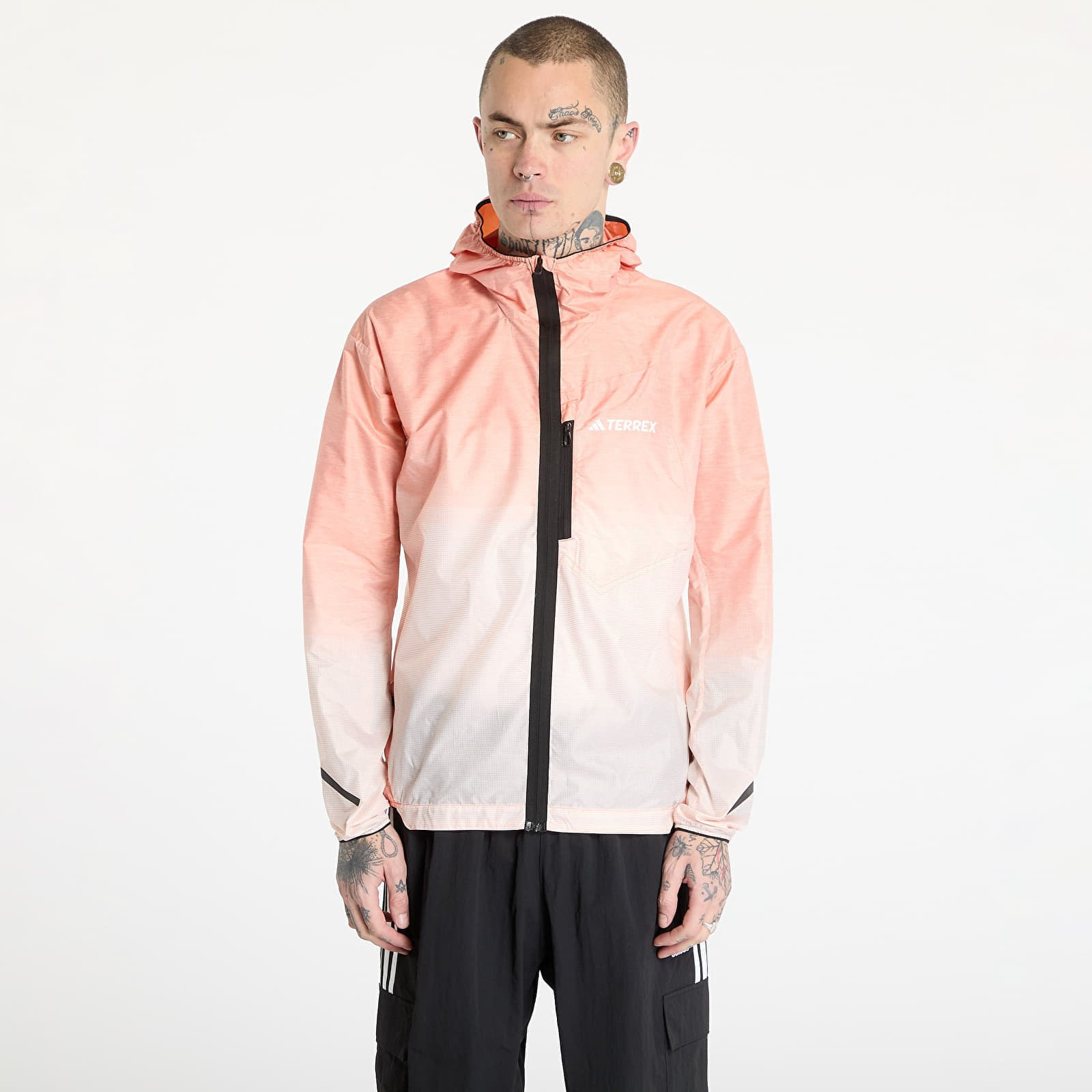 Vetrovka adidas Terrex Xperior Light Windweave Jacket Semi Impact Orange L