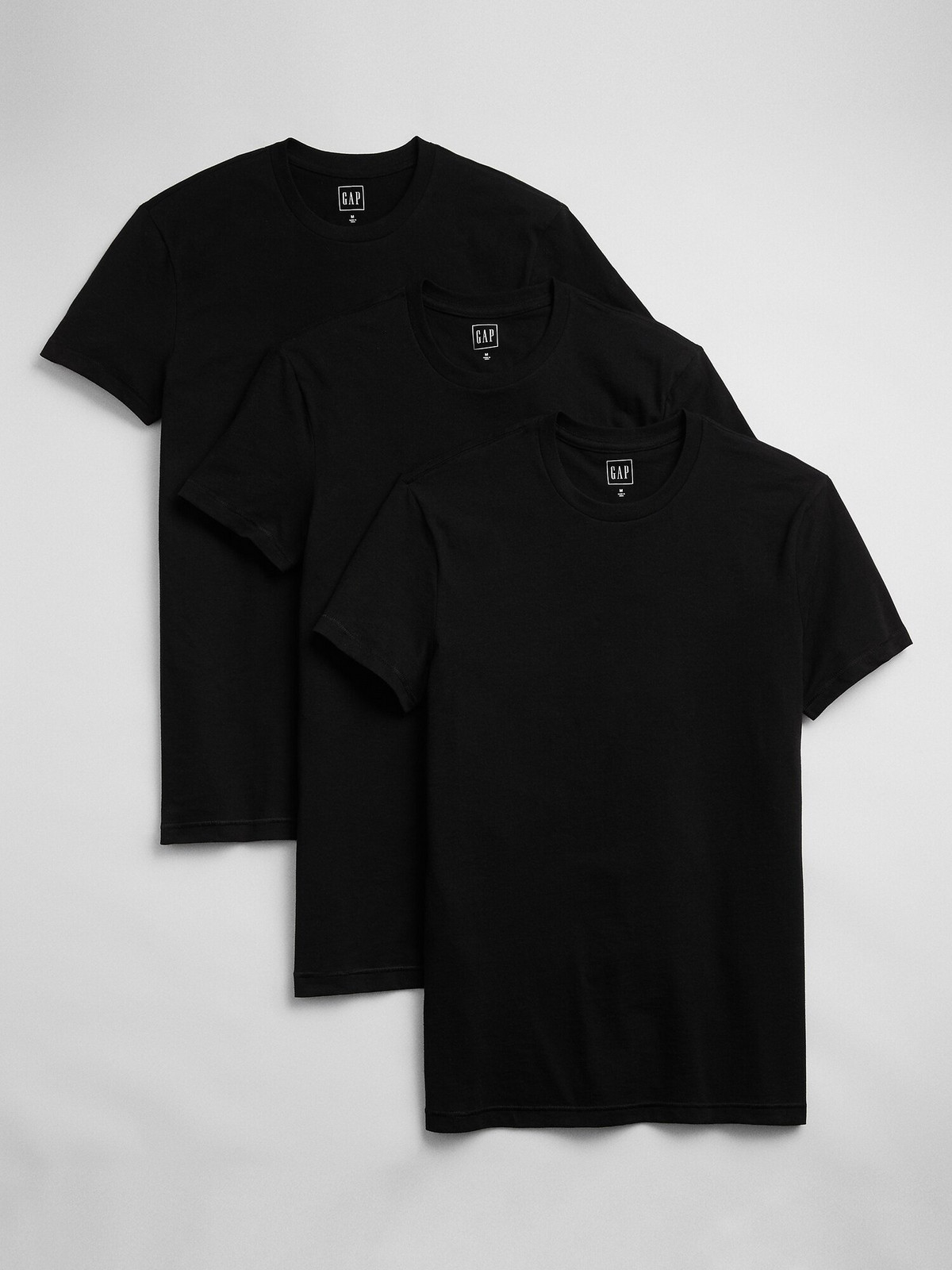 GAP T-shirts crew, 3pcs - Men's