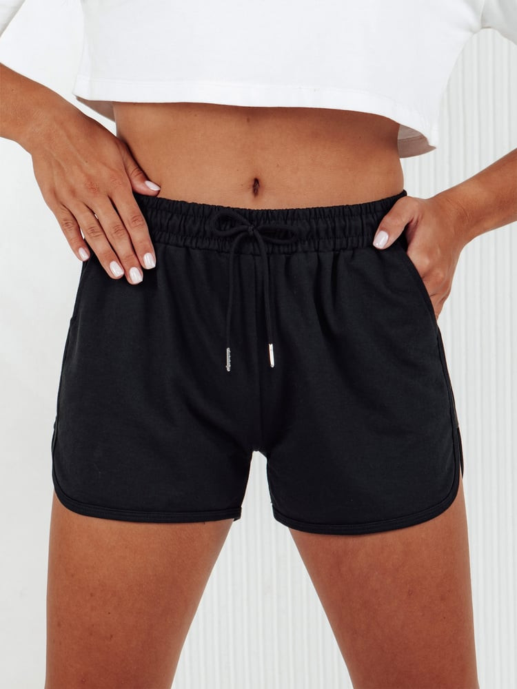 Dresowe spodenki damskie GO SPORT czarne Dstreet