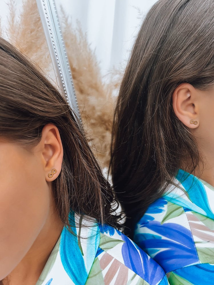 Dámske náušnice FUTURE LIVE Farba zlatá DSTREET