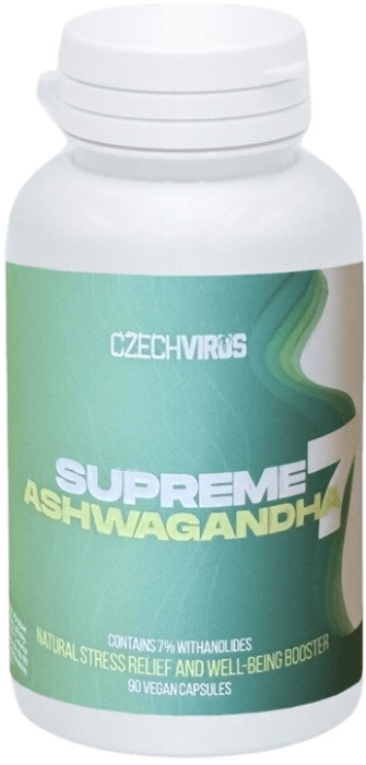 Czech virus supreme ashwagandha 7 90 kapsúl