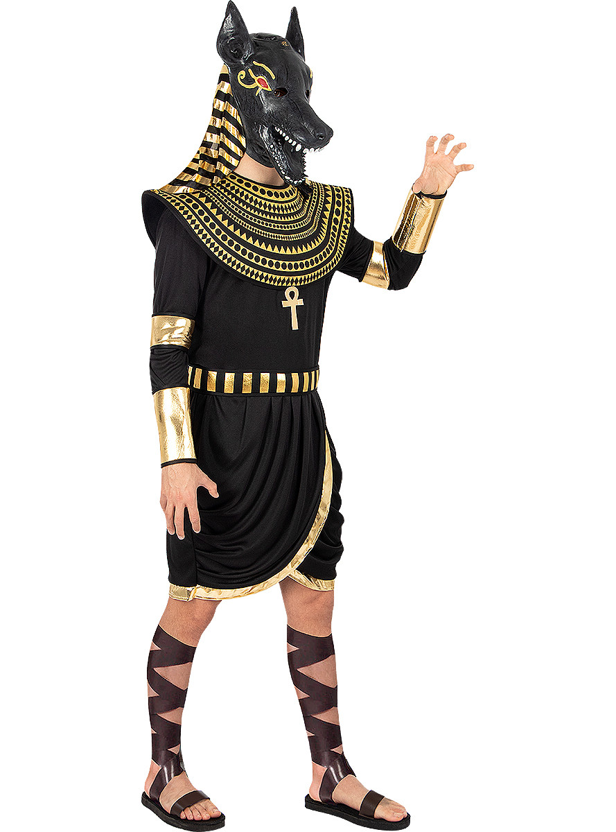 HeliumKing Pánsky kostým - Egyptský boh Anubis Veľkosť - dospelý: XXL