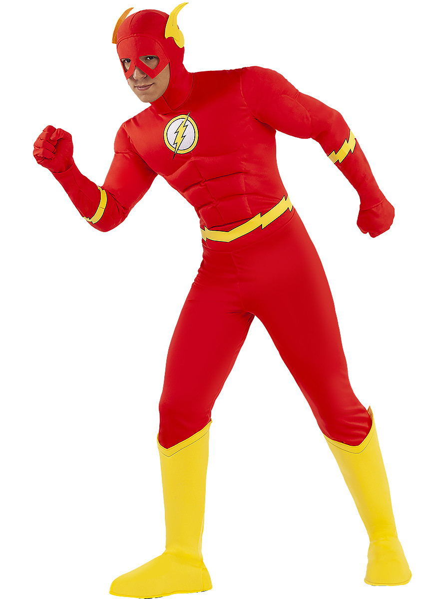 HeliumKing Kostým pre dospelých - Flash DC Comics Veľkosť - dospelý: S