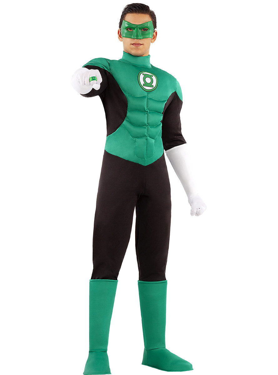HeliumKing Kostým pre dospelých - Green Lantern Veľkosť - dospelý: XL