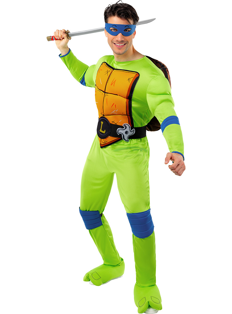 HeliumKing Pánsky kostým Leonardo - Ninja Korytnačky Veľkosť - dospelý: S