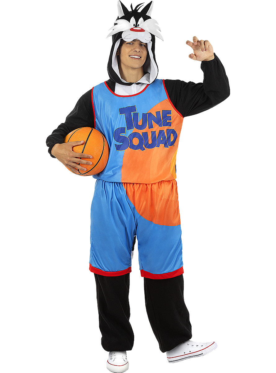 HeliumKing Pánsky kostým Sylvester Space Jam - Looney Tunes Veľkosť - dospelý: L-XL