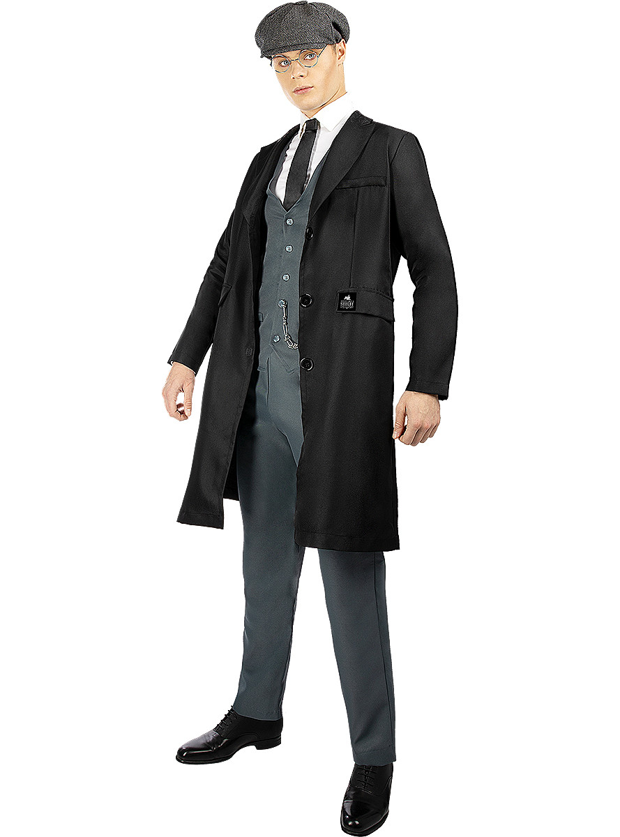 HeliumKing Pánsky kostým Peaky Blinders - Tommy Shelby Veľkosť - dospelý: XL