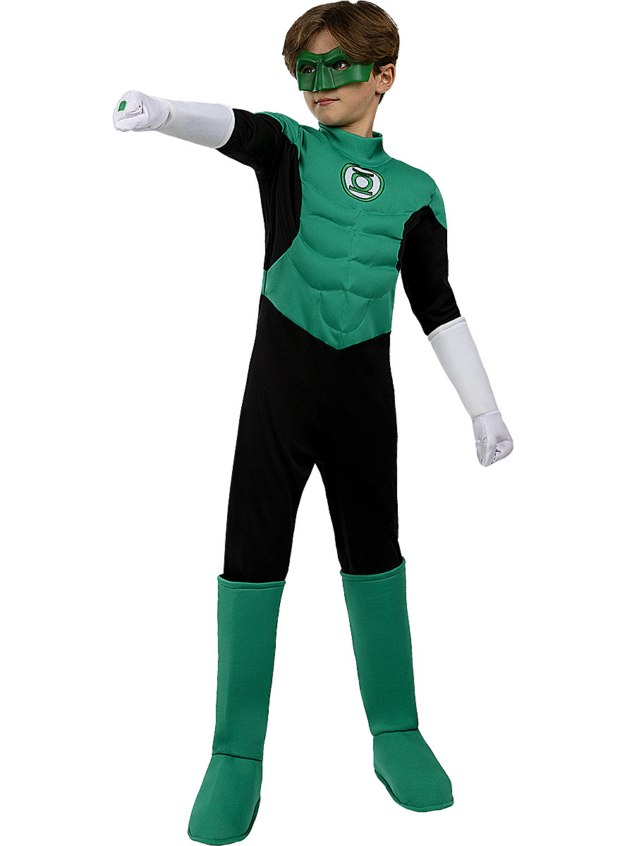 HeliumKing Detský kostým - Green Lantern Veľkosť - deti: L: 117 - 134 cm