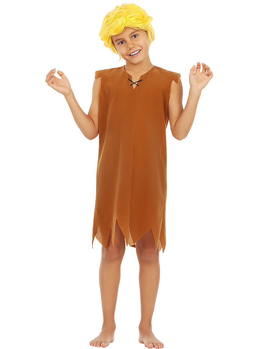 HeliumKing Detský kostým - Barney Rubble Veľkosť - deti: L: 117 - 134 cm
