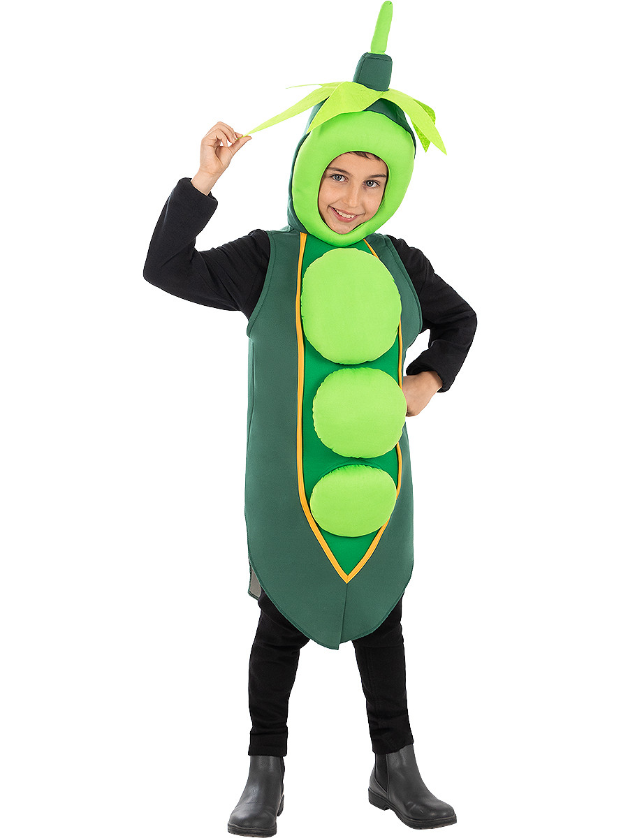 HeliumKing Detský kostým - Hrášok Veľkosť - deti: 7 - 12 rokov