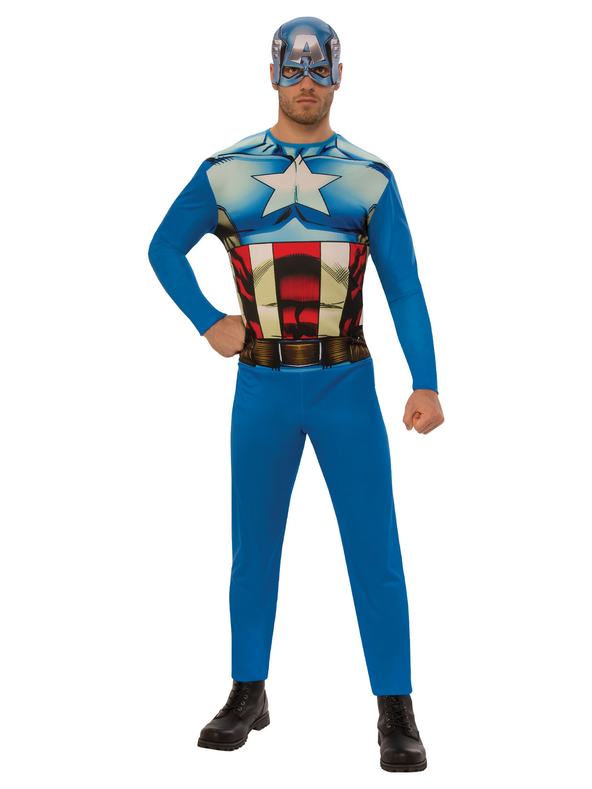 Rubies Pánsky kostým - Captain America Veľkosť - dospelý: STD