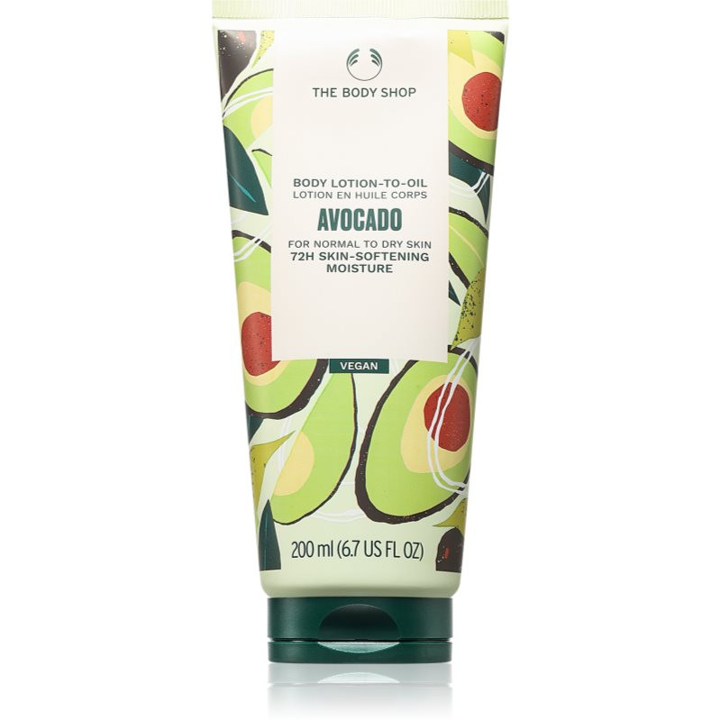 The Body Shop Avocado Body Lotion telové mlieko s avokádom 200 ml