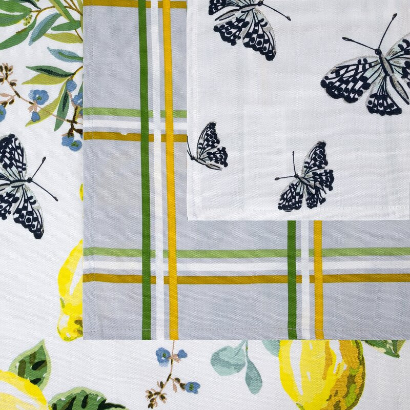 ArtFir Sada kuchynských utierok LEMON | žltá 50 x 70 cm