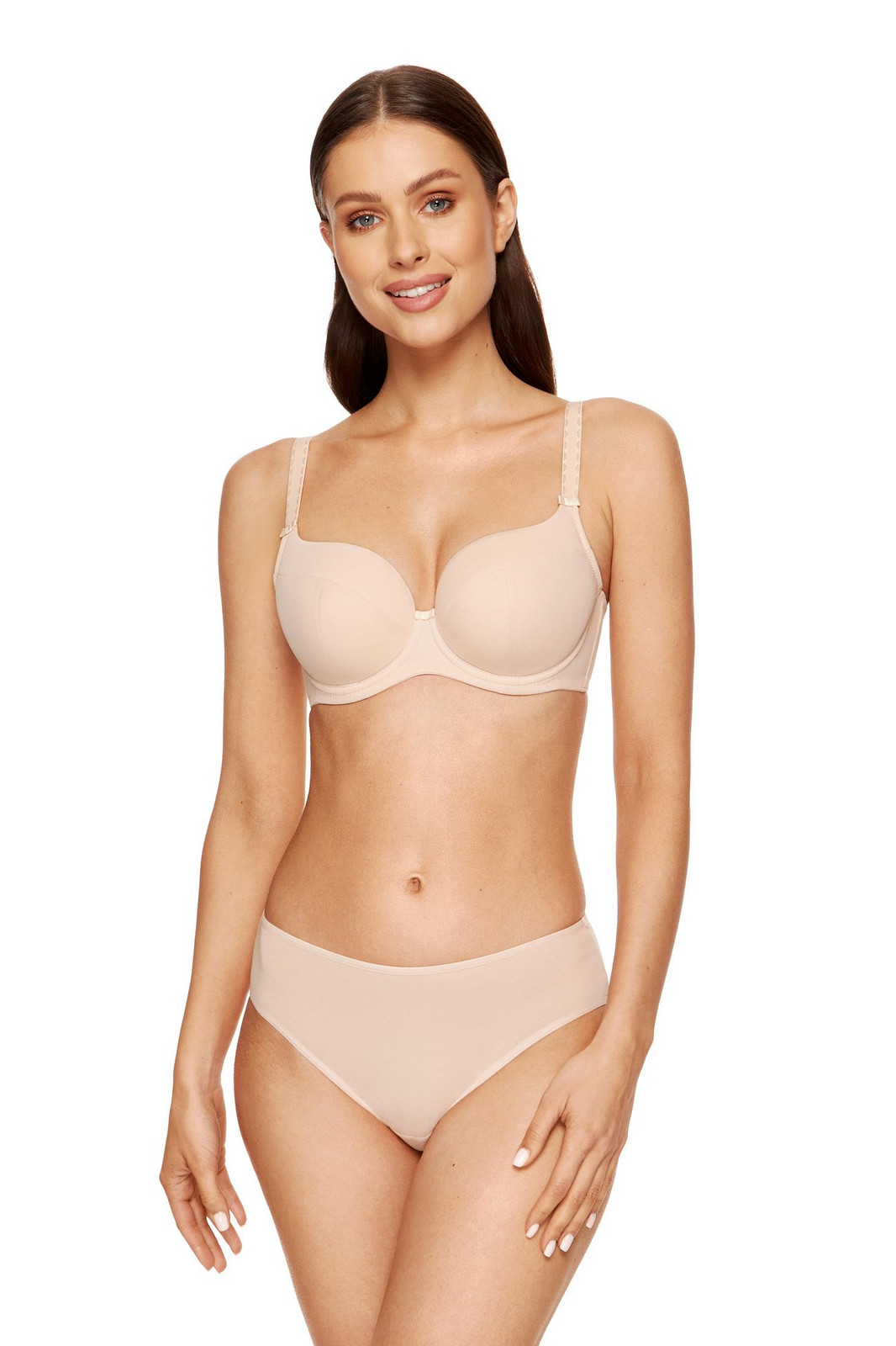 Gorteks Anna classic padded bra beige