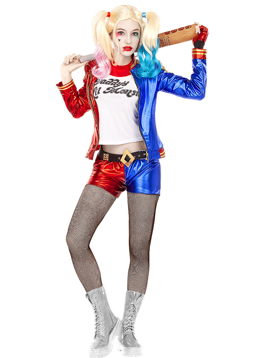HeliumKing Dámsky kostým Harley Quinn - Suicide squad II Veľkosť - dospelý: S