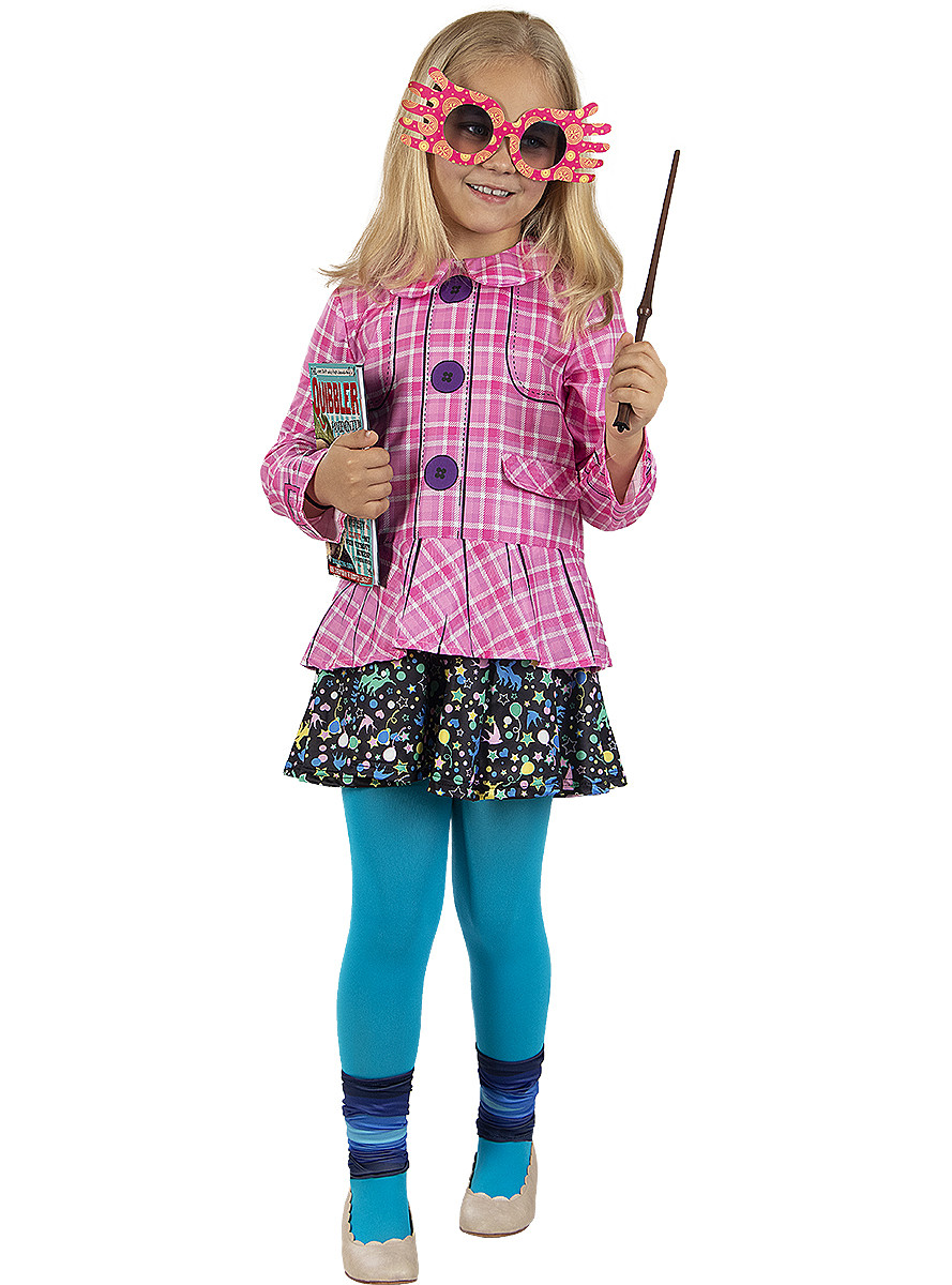 HeliumKing Detský dievčenský kostým Harry Potter - Luna Lovegood Veľkosť - deti: M: 105 - 116 cm