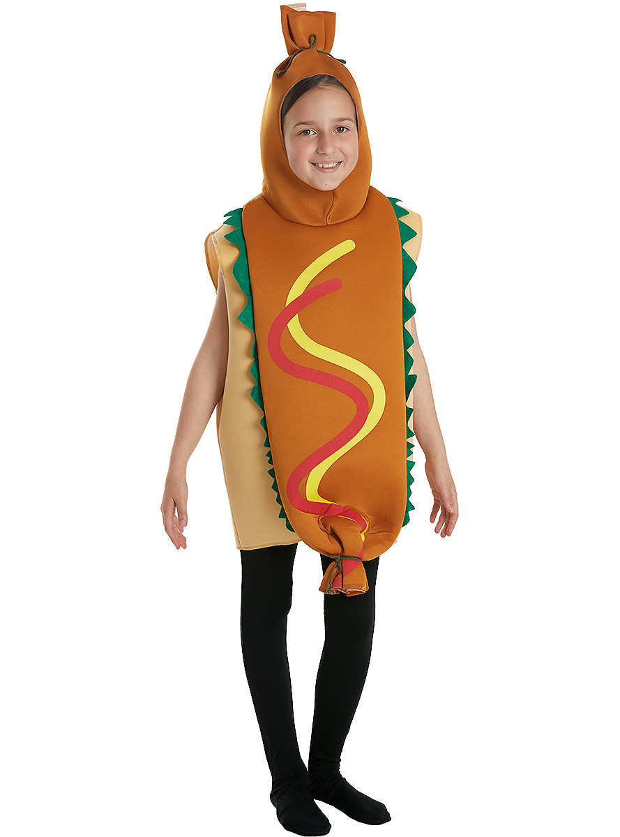 HeliumKing Detský kostým - Hot Dog Veľkosť - deti: 3 - 6 rokov