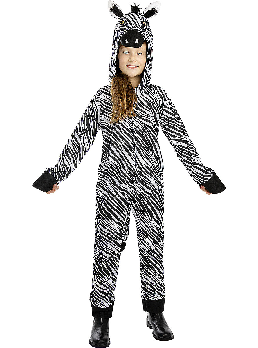HeliumKing Detský kostým - Zebra ( Hippotigris ) Veľkosť - deti: L: 117 - 134 cm
