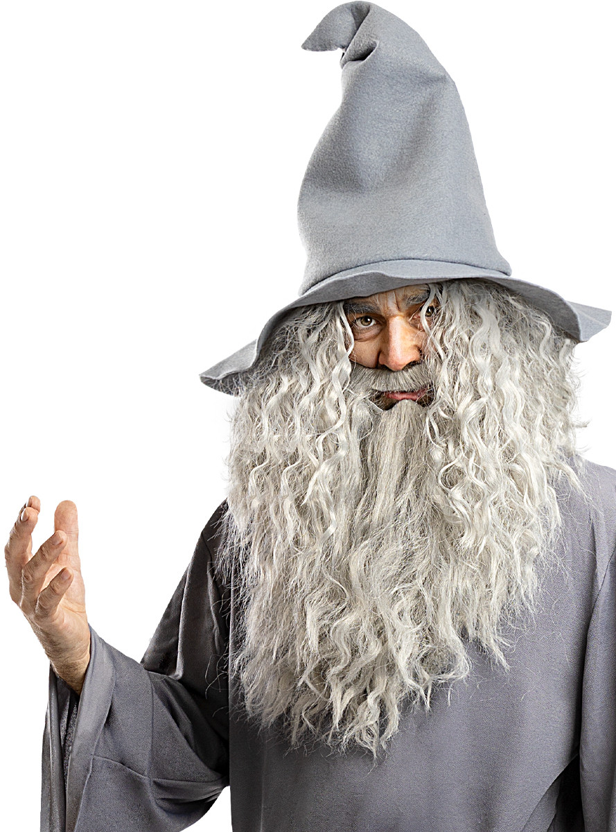 HeliumKing Parochňa s bradou Gandalf - Pán prsteňov