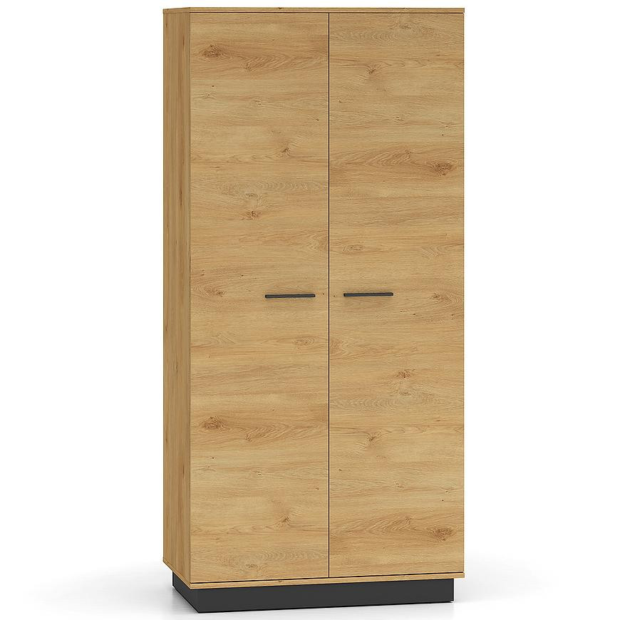 Skriňa Modesto 01 dub/čierna