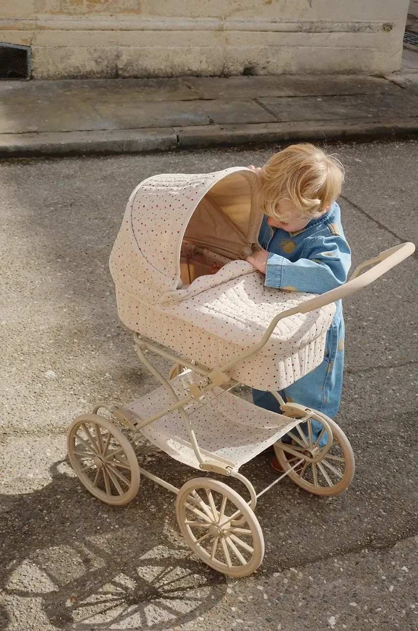 Kočík pre bábiky Konges Sløjd TULLE DOLL PRAM KS102919