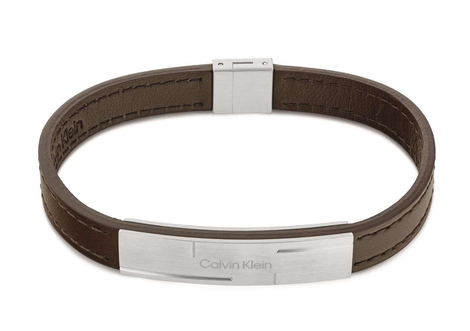 Calvin Klein Nadčasový pánsky kožený náramok 35000057