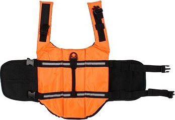 Merco Dog Swimmer plovací vesta pro psa oranžová, XS, sada 2 ks