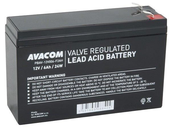 Avacom batéria 12V 6Ah F2 HighRate (PBAV-12V006-F2AH)
