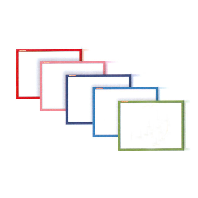 MEMOBE - Magnetická tabuľa farebný rám 40x60cm