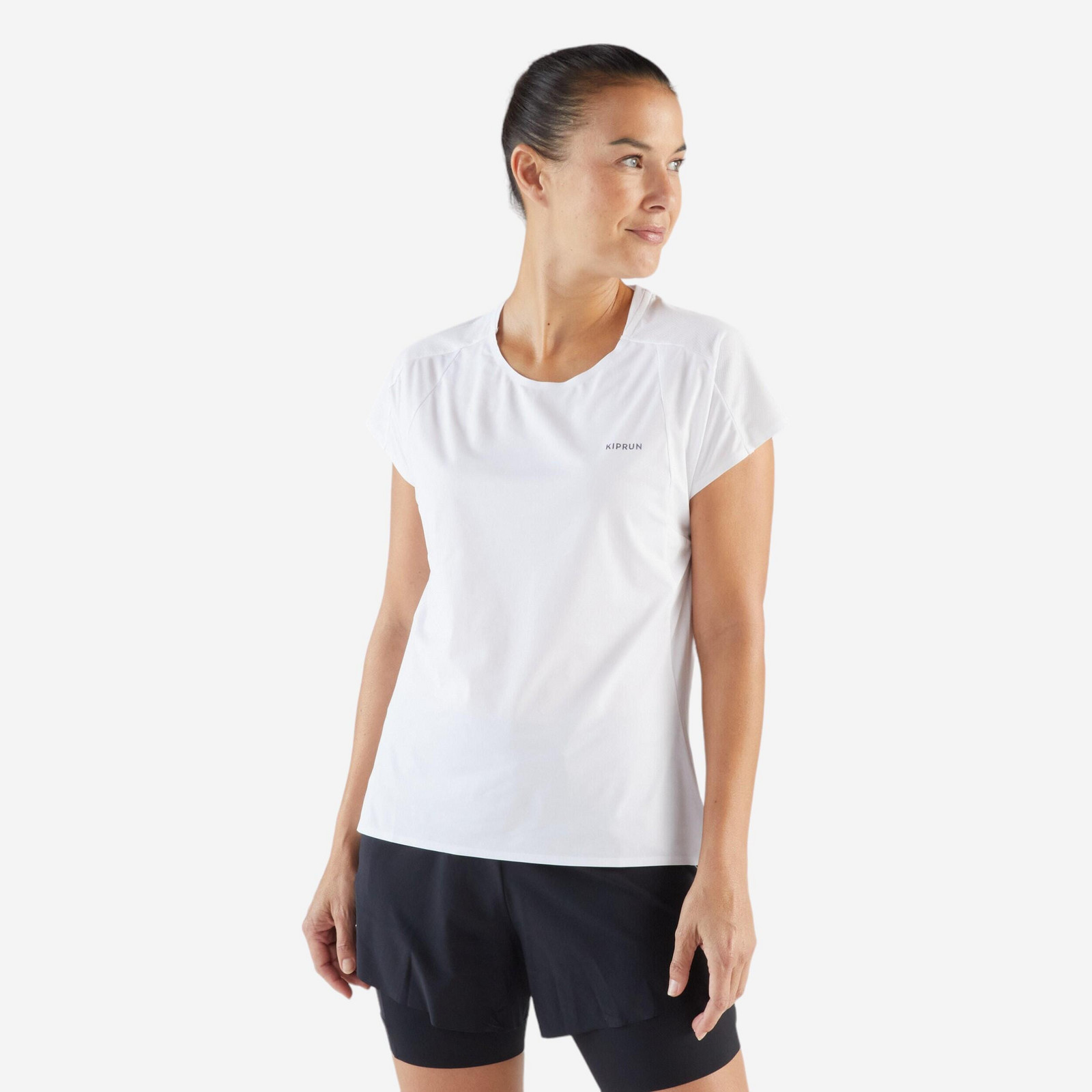 Dámske ľahké bežecké tričko Run 900 Light biele