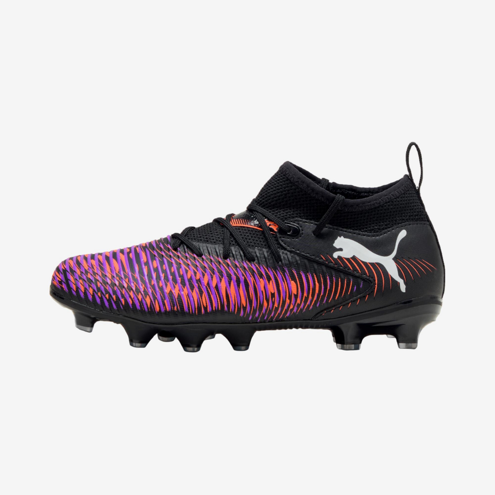 PUMA Future 8 Match FG/AG detské futbalové kopačky čierne
