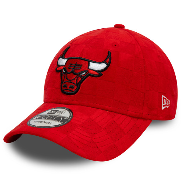 šiltovka New Era 9FORTY NBA Tonal Check Chicago Bulls Scarlet - UNI