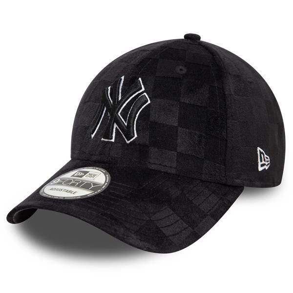 šiltovka New Era 9FORTY NBA Tonal Check NY Yankees Black - UNI