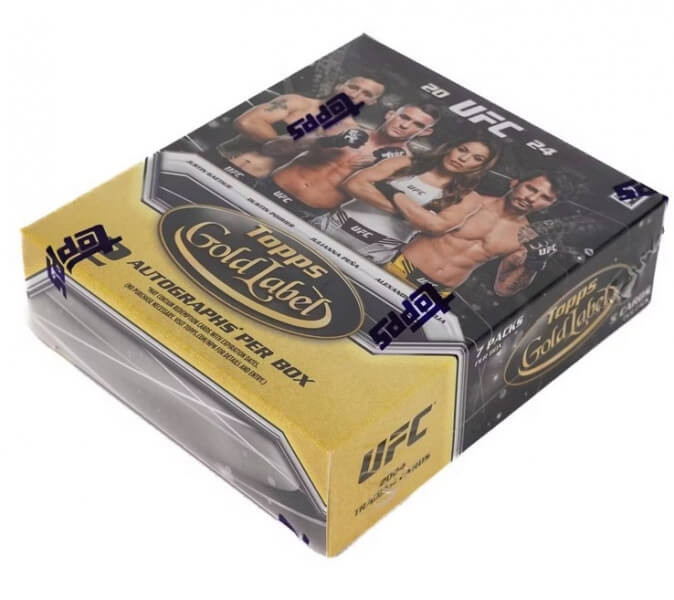 Topps 2024 Topps Gold Label UFC Hobby Box - zberateľské karty  MMA