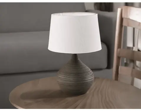 Stolová lampa Martin 29 cm, hnedá%