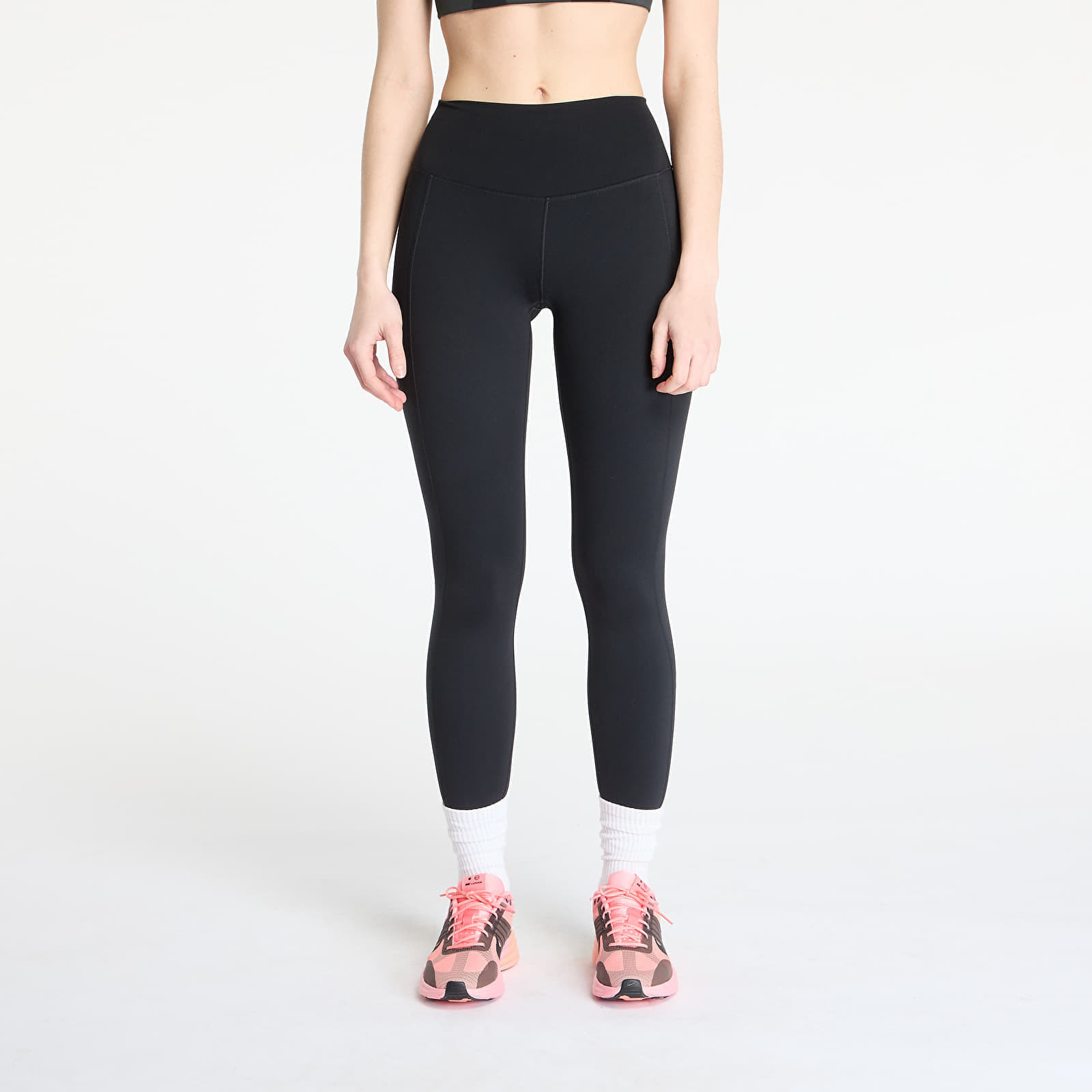 Legíny Nike One Fitted Women's High-Waisted Full-Length Leggings Black M