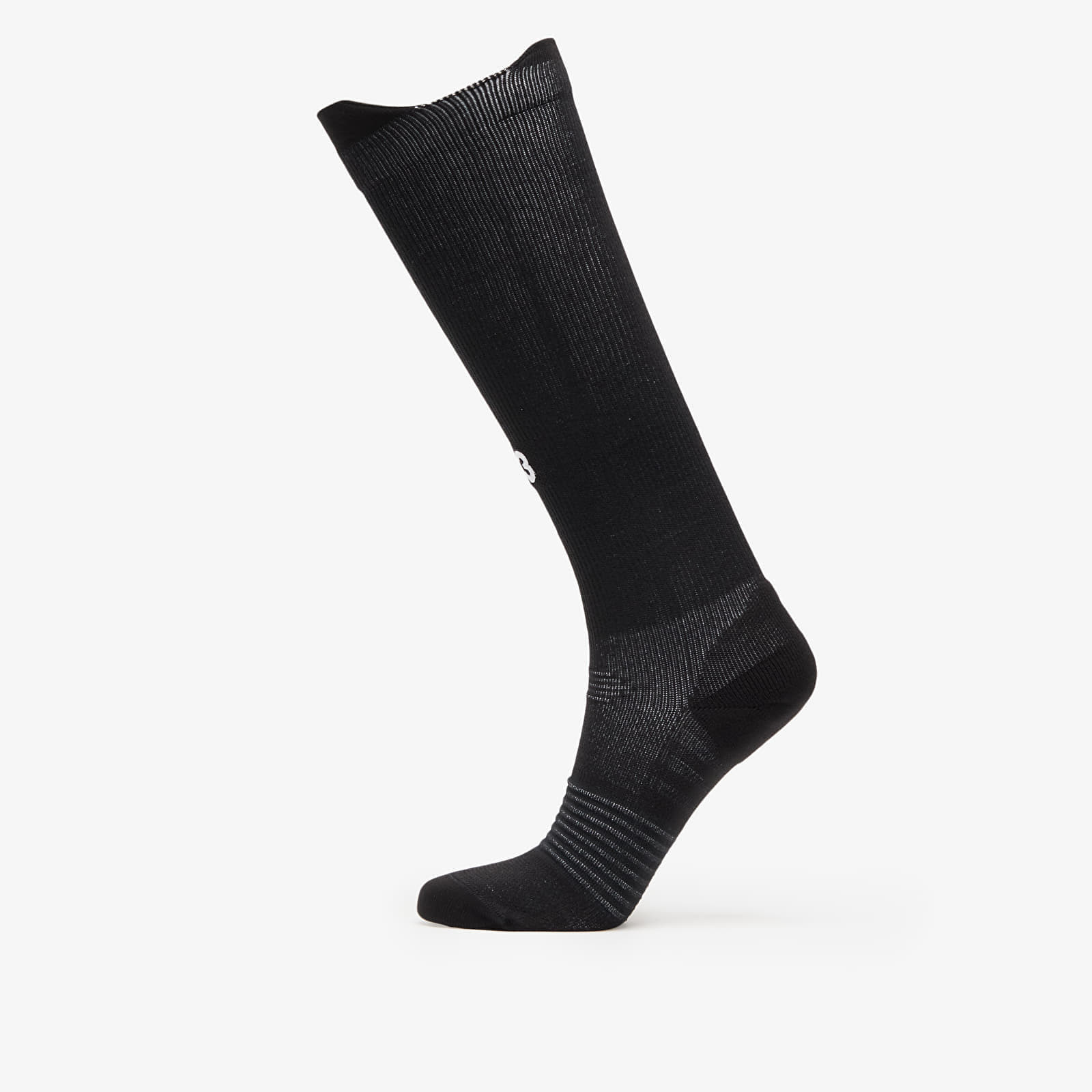 Y-3 High Knee Running Socks Black/ Core White S