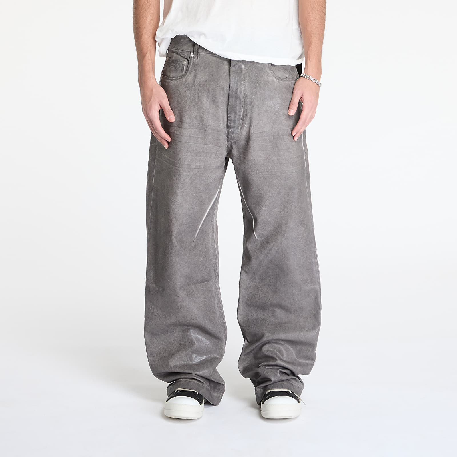 Kalhoty Rick Owens DRKSHDW Geth Jeans Darkdust 31