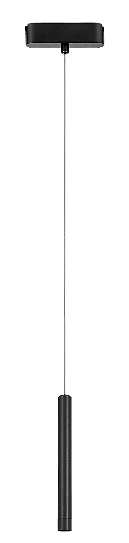 Rabalux Čierne lištové závesné LED svietidlo 30mm LiTrack Pend 1F 5W Farba svetla: Teplá biela 70110