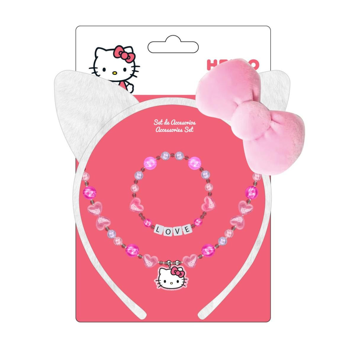 KIDS JEWELRY PACK 3 PIECES HELLO KITTY