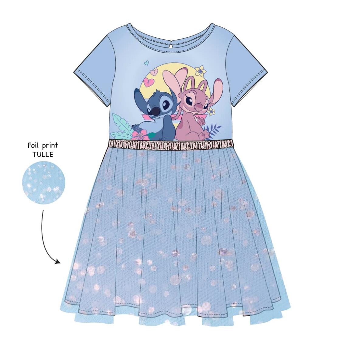 DRESS SINGLE JERSEY FANTASIA STITCH