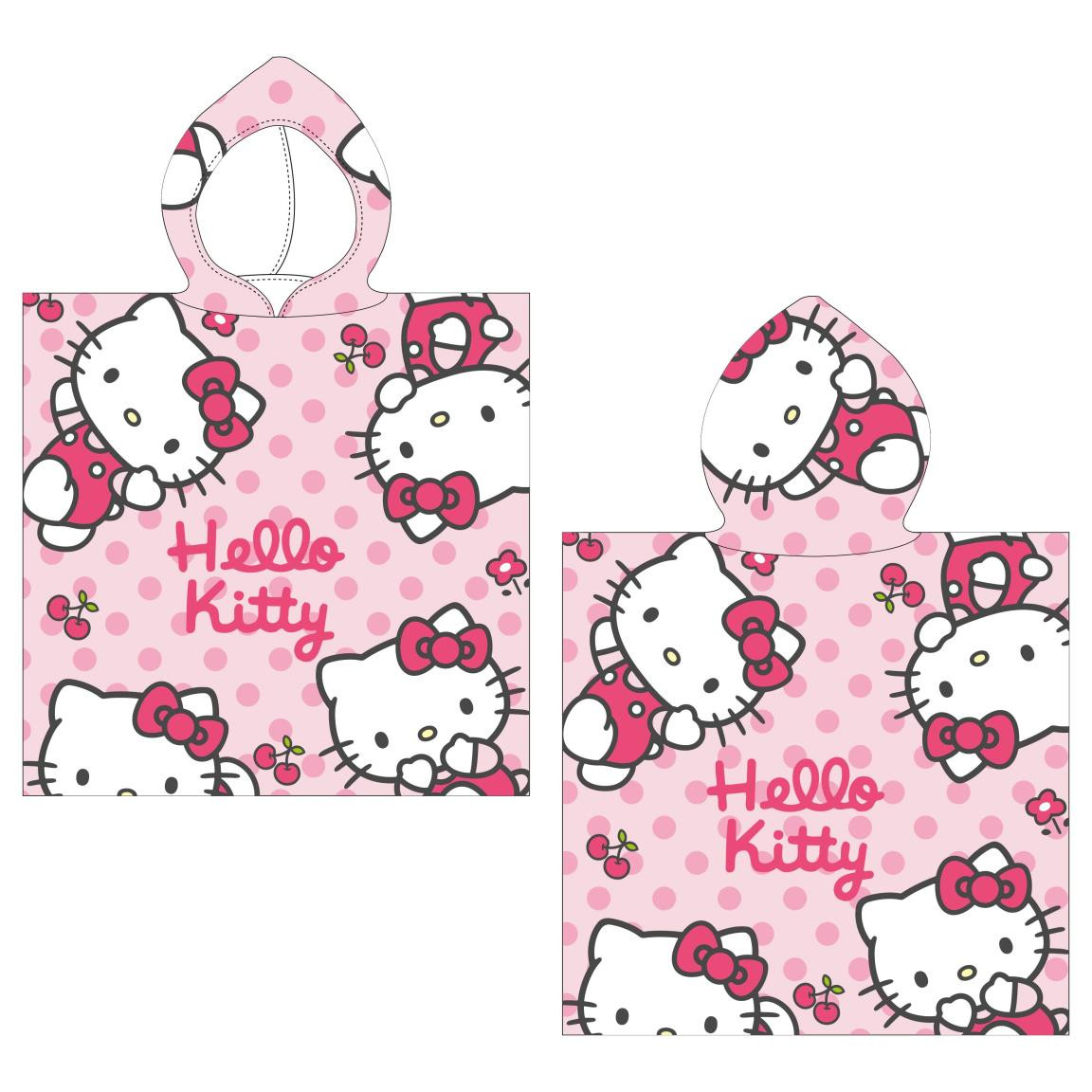 PONCHO POLYESTER HELLO KITTY