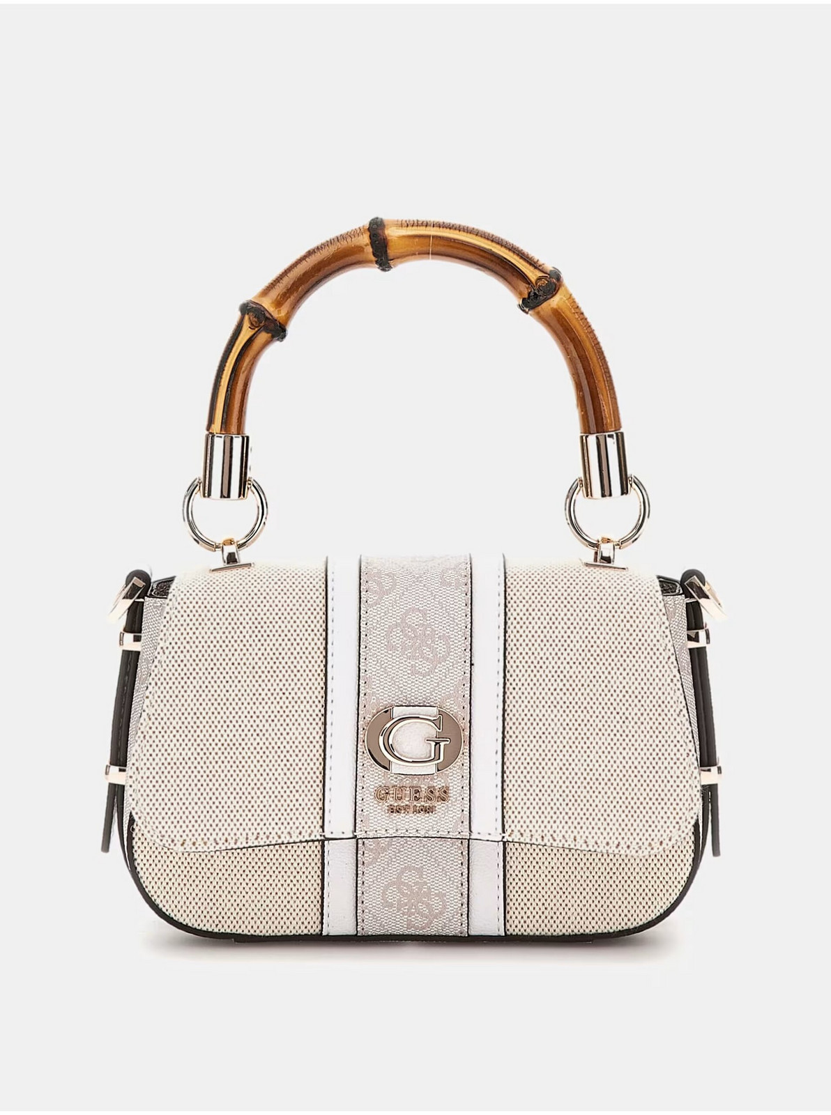 Cream small women's handbag Guess - Women's