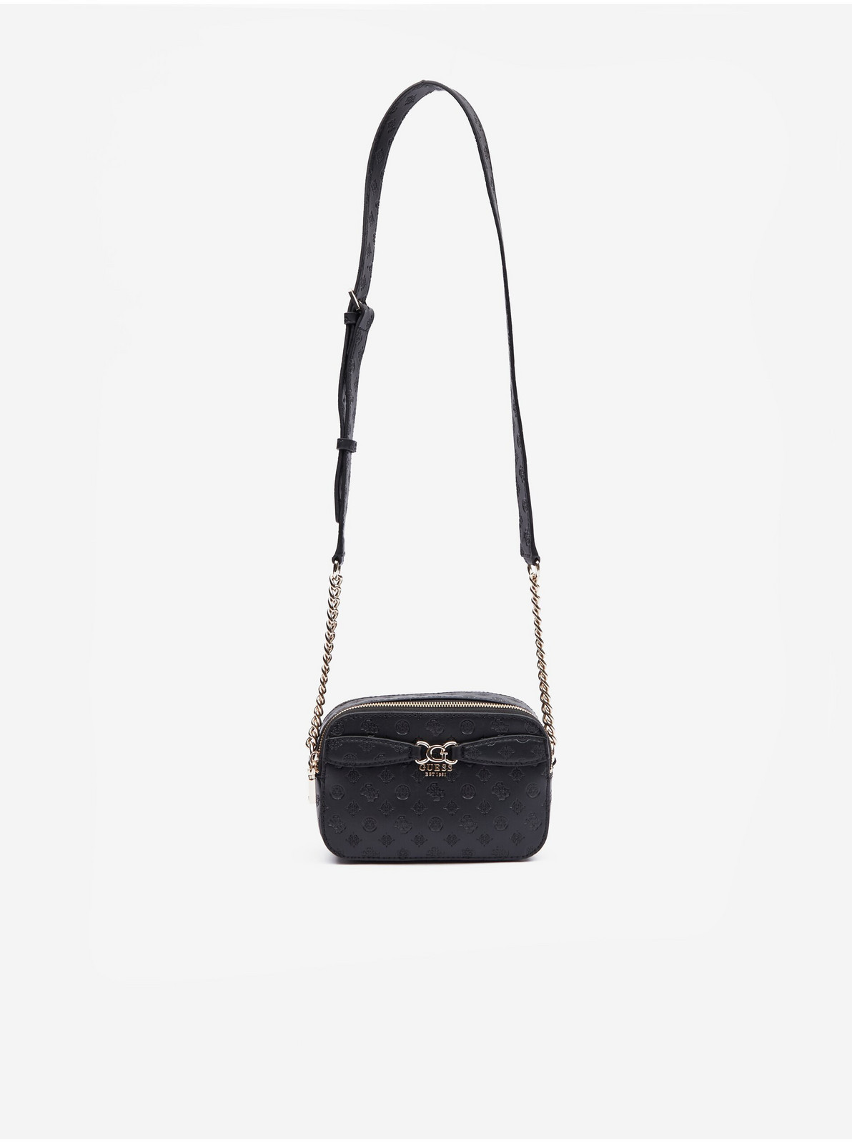 Black crossbody bag Guess - Women's