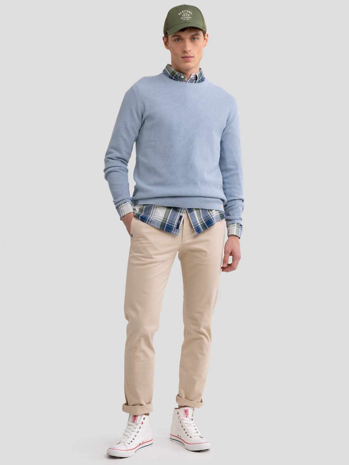 Big Star Man's Sweater 161072 400