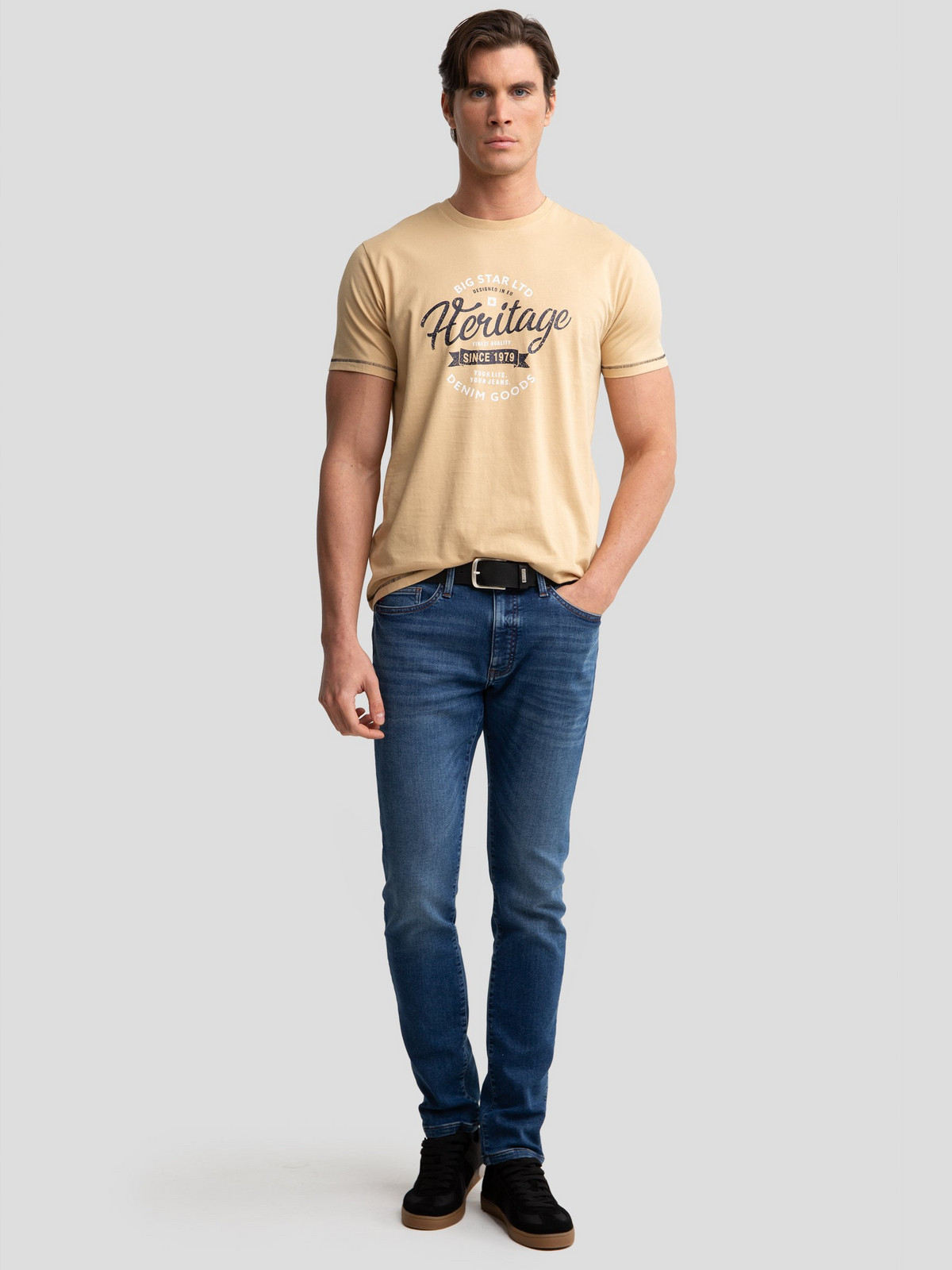 Big Star Man's T-shirt 152471 802