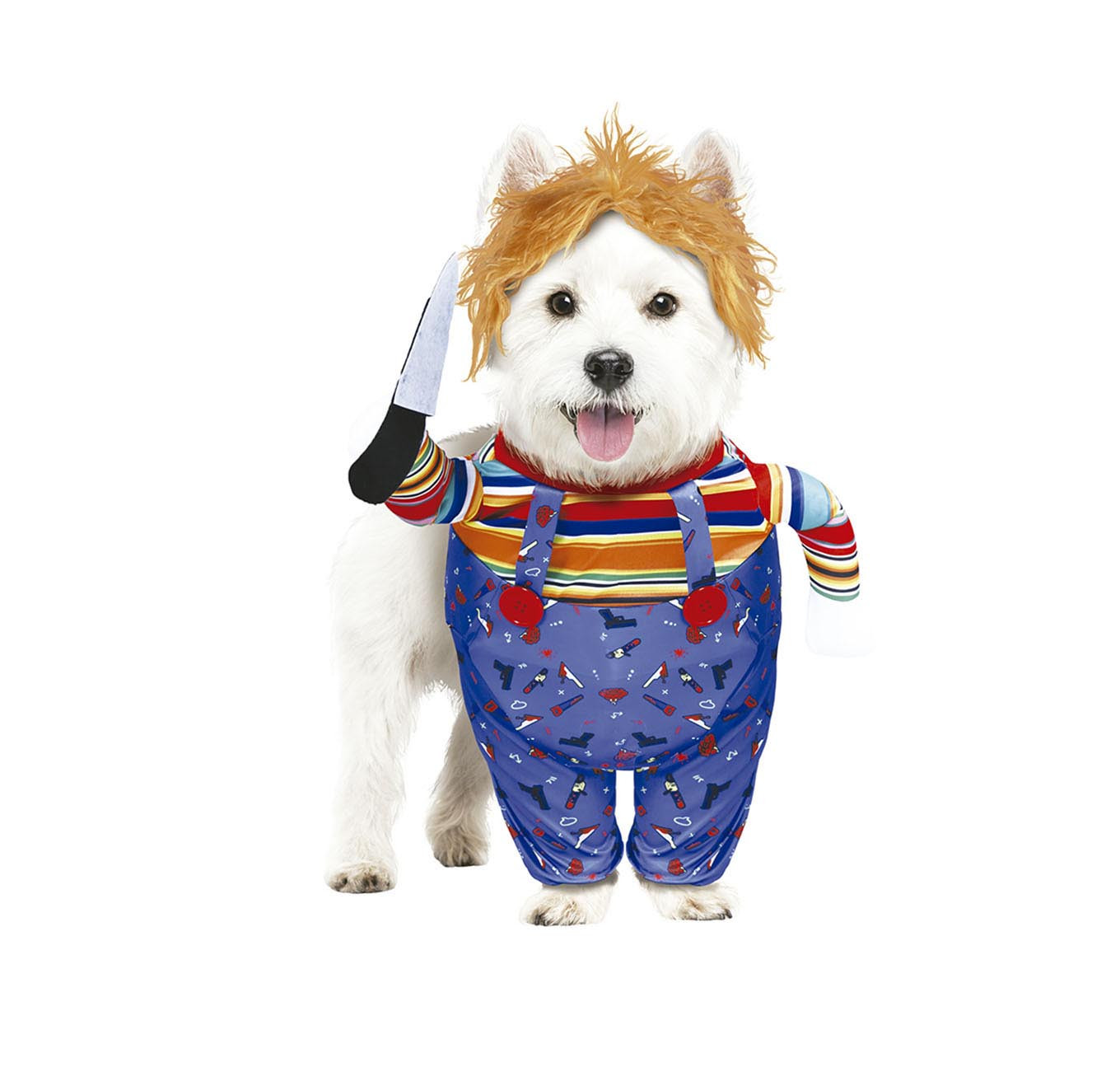 Guirca Kostým pre psa - Chucky Kostýmy pre psov: S