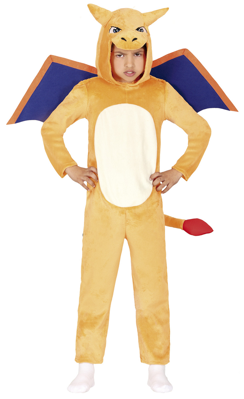 Guirca Detský kostým Pokémon - Charizard Veľkosť - deti: M: 115-123 cm