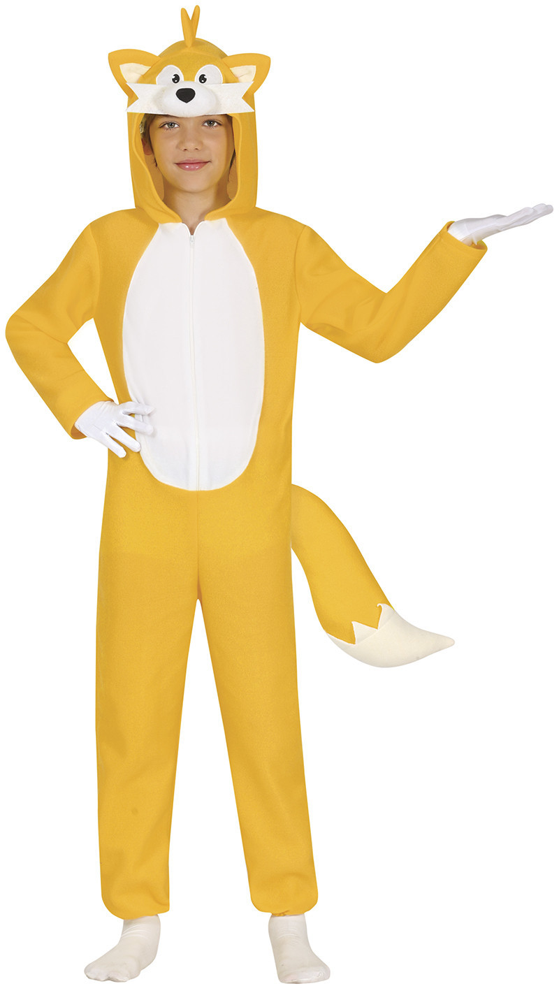Guirca Detský kostým Sonic - Miles “Tails” Prower Veľkosť - deti: S: 101-109 cm