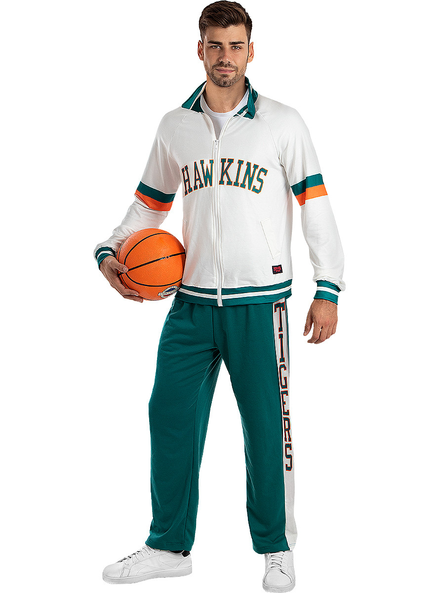 HeliumKing Pánsky kostým basketbalový hráč Hawkins - Stranger Things Veľkosť - dospelý: M-L